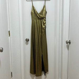 Forever 21 Gold, long dress